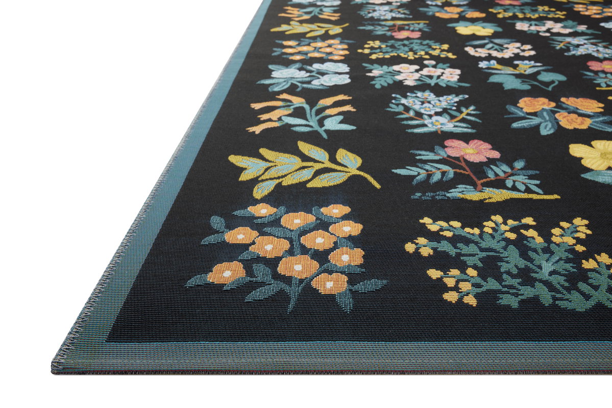 Rifle Paper Co. x Loloi Perennial Rug, 2'5" length x 3'11" width View 2