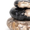 Petrified Wood Organic Sculpture, Set Of 3, Decorative Object by Four Hands, 9.75" width x 8.75" height x 9.75" depth thumbnail 2