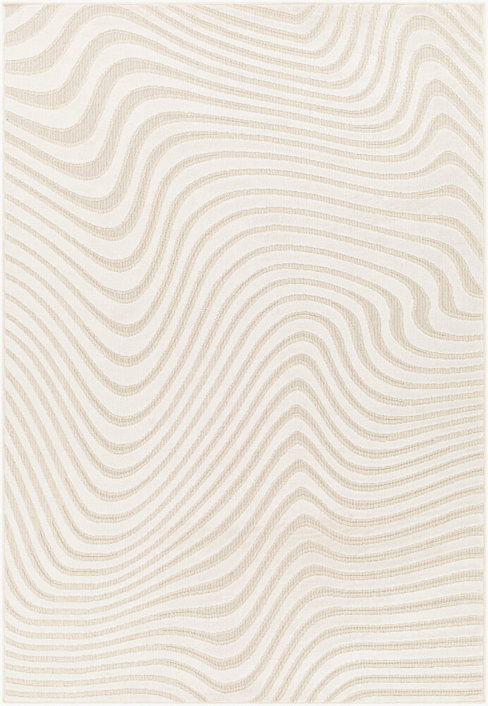 Kingston Machine Woven Rug, by Surya, 7'2.61" length x 5'2.99" width