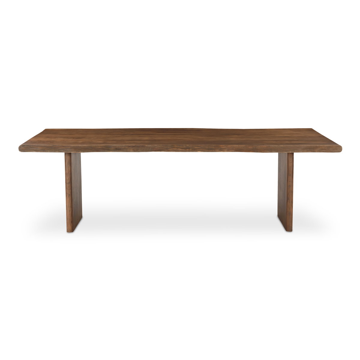 Lila Large Dining Table Brown, by Moe's Home, 98" width x 30" height x 40" depth View 1