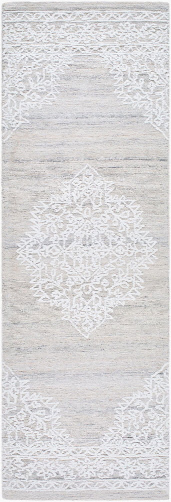 Piazza Handmade Rug, by Surya, 8' length x 2'6" width