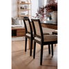 Orville Dining Chair Black - Set Of Two, by Moe's Home, 18.5" width x 33" height x 16.5" depth thumbnail 9
