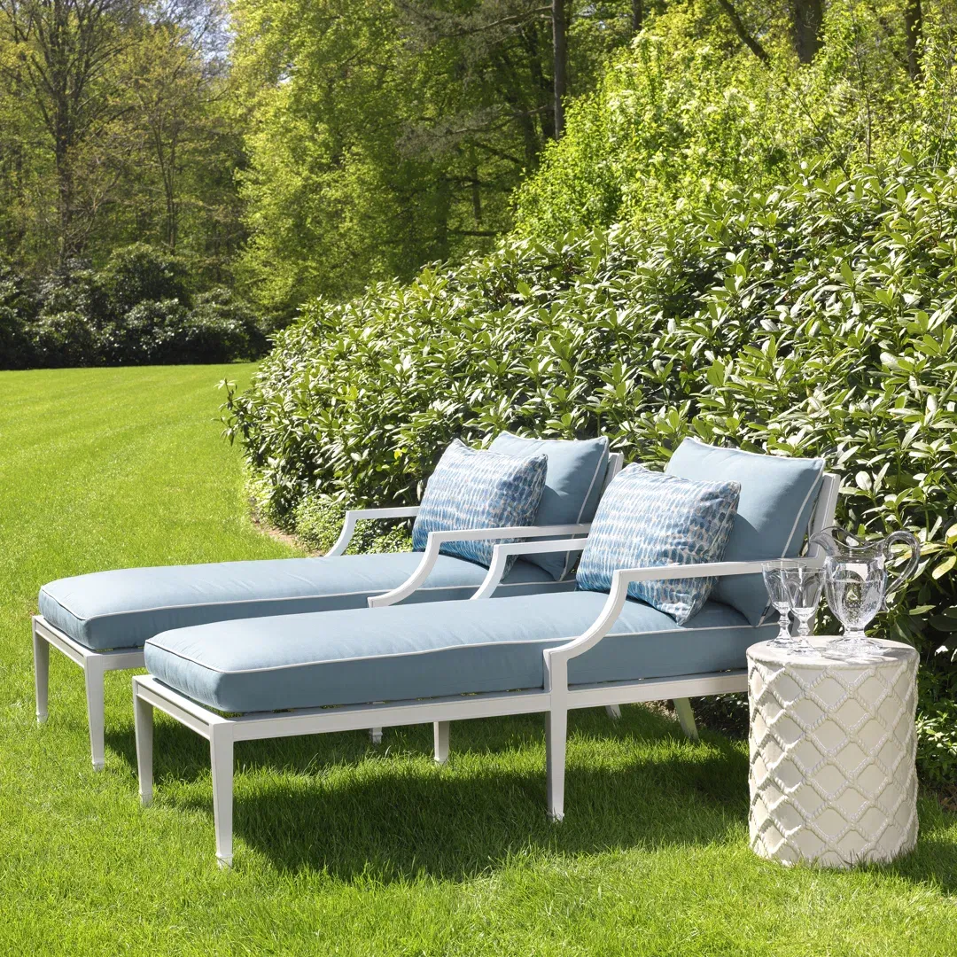 Bella Vista Chaise Lounge with Cushion large image 