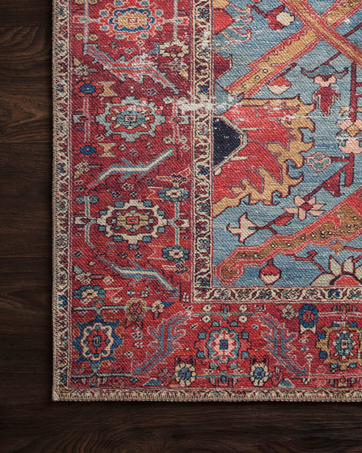 Loloi Loren Rug, 5' length x 7'6" width View 6