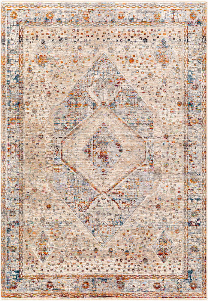 Arya Machine Woven Rug, by Surya, 3'2.98" length x 2'0.02" width