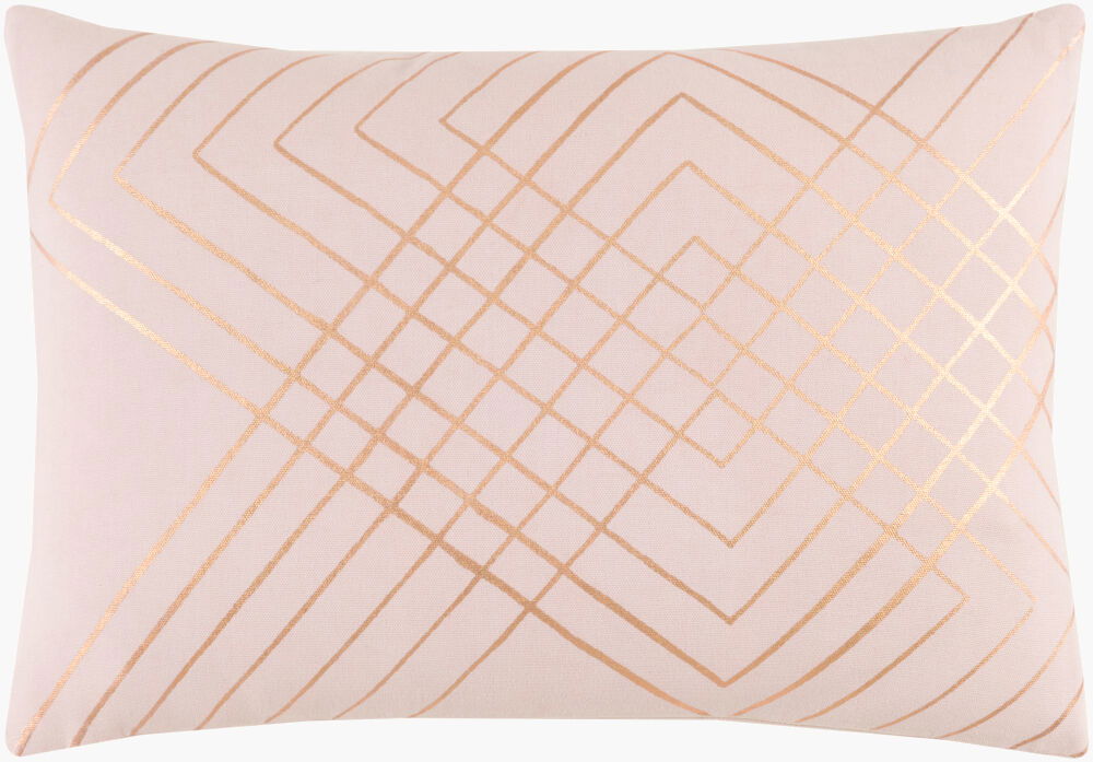 Crescent Lumbar Pillow Poly, Decorative Pillow by Surya, 13" length x 19" width