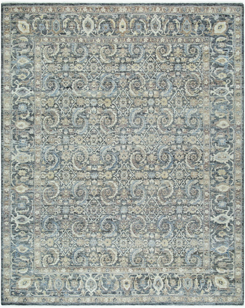Khorasan Handmade Rug, by Surya, 1'6" length x 1'6" width