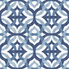 Tipton Blue Peel & Stick Wallpaper, by York Wall, 18'10.8" length x 1'6" width x 0.02" depth thumbnail