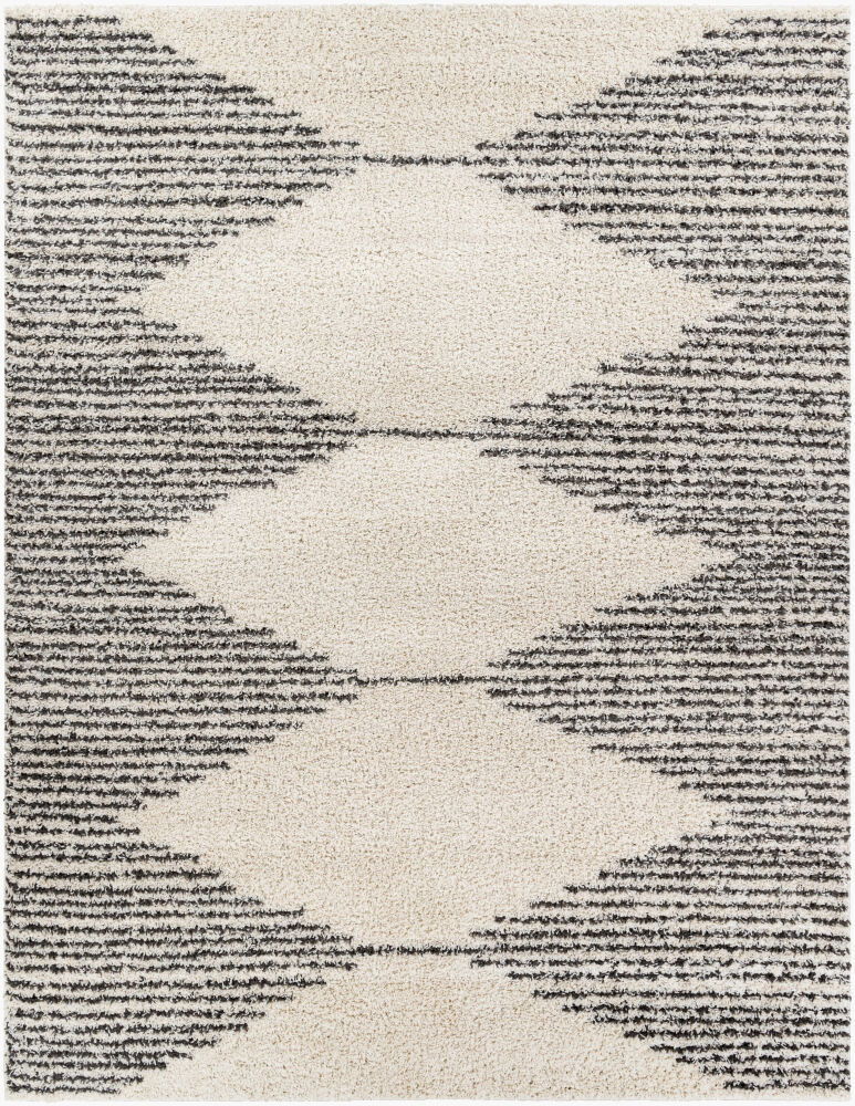 Taza Shag Machine Woven Rug, by Surya, 10'0.08" length x 7'10.49" width