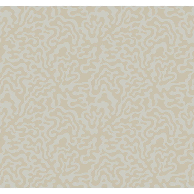 Nebulous Cloud Grey & Gold Wallpaper large image 