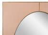 Francis Mirror Shagreen Antique Mushroom, by Sarreid, 1" length x 2'4" width x 3'7" height thumbnail 3
