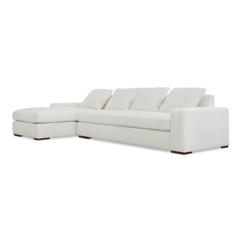 Thomas Left Sectional Ivory