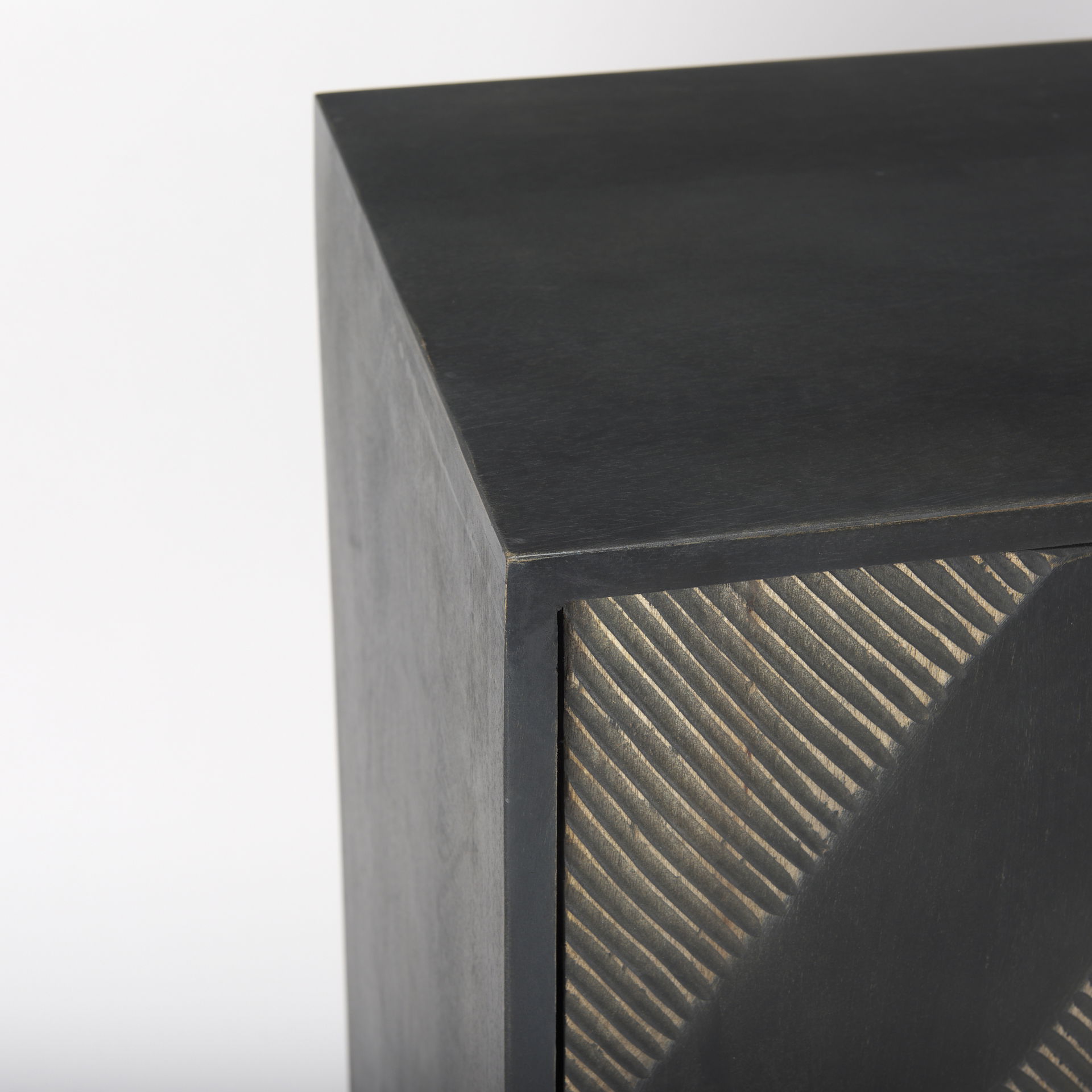 Hogarth  2 Door Dark Accent Cabinet, Cabinets & Chest by Mercana, 36" length x 16" width x 34" height View 7