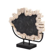 Online Designer Combined Living/Dining Petrified Wood Sculpture