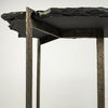 Shale III 50L x 20W Black Live-Edge Slate and Iron Console Table thumbnail 9