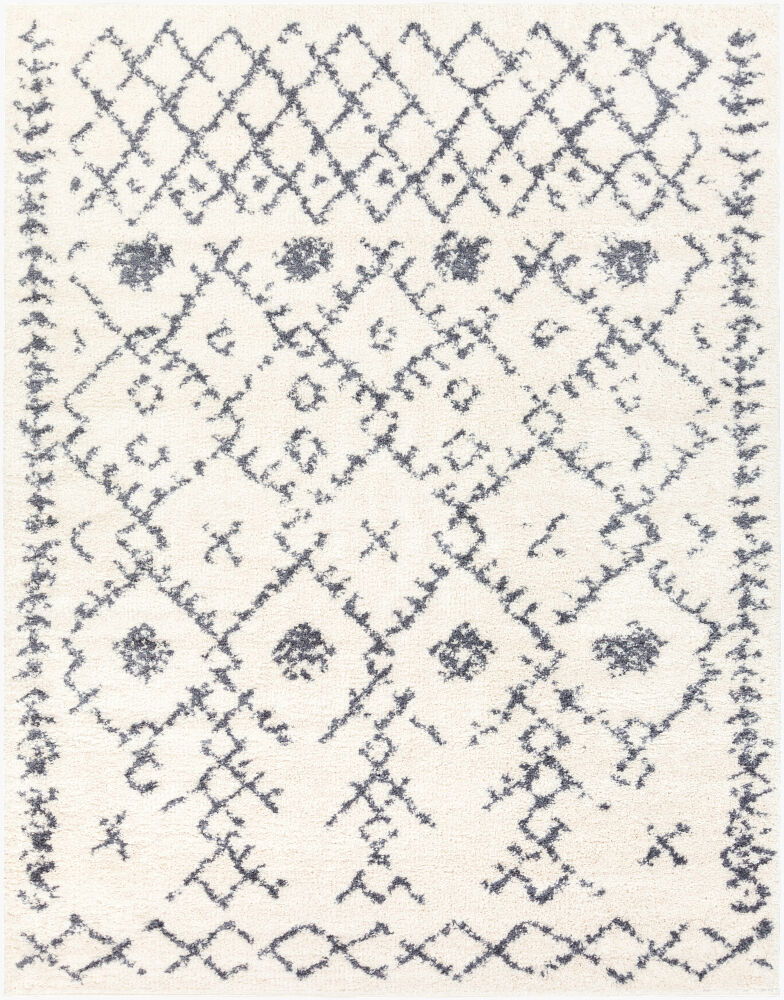 Maroc Shag Machine Woven Rug, by Surya, 2'11.43" length x 1'11.62" width