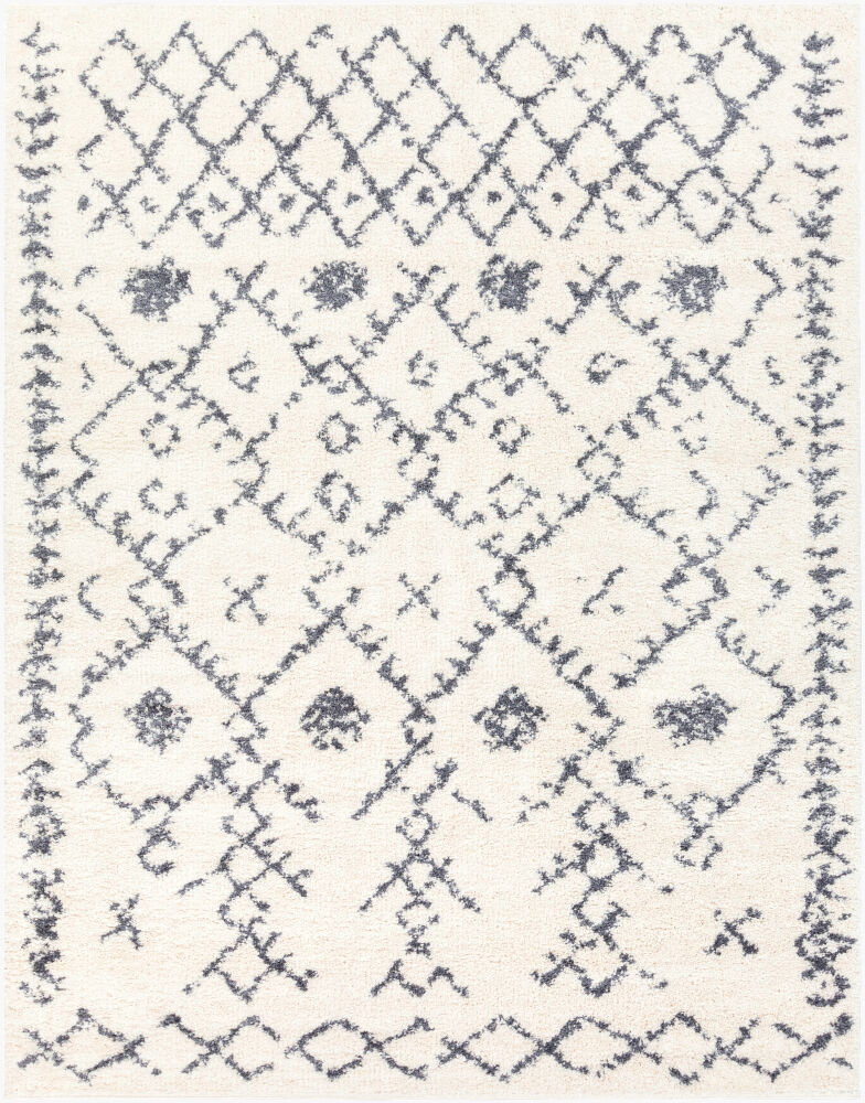 Maroc Shag Machine Woven Rug, by Surya, 2'11.43" length x 1'11.62" width
