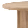 Wystan Dining Table Natural, by Dovetail, 59.84" width x 29.75" height x 59.84" diameter x 59.84" depth thumbnail 3