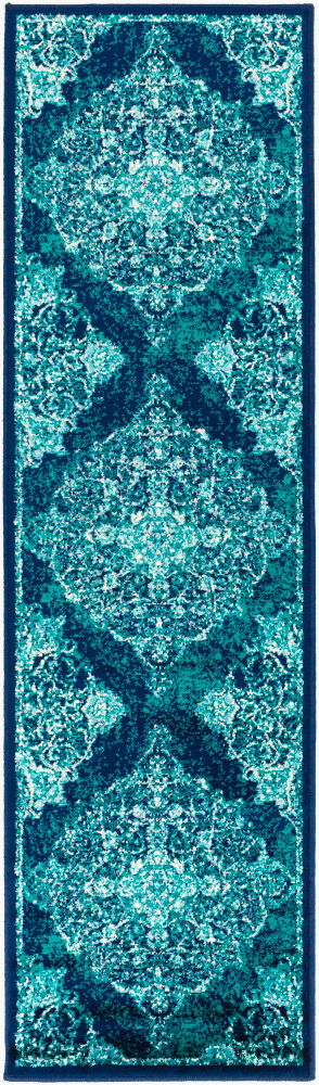 Paramount Machine Woven Rug, by Surya, 7'6.55" length x 2'2.38" width