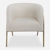 Jacobsen Off White Shearling Accent Chair thumbnail 0