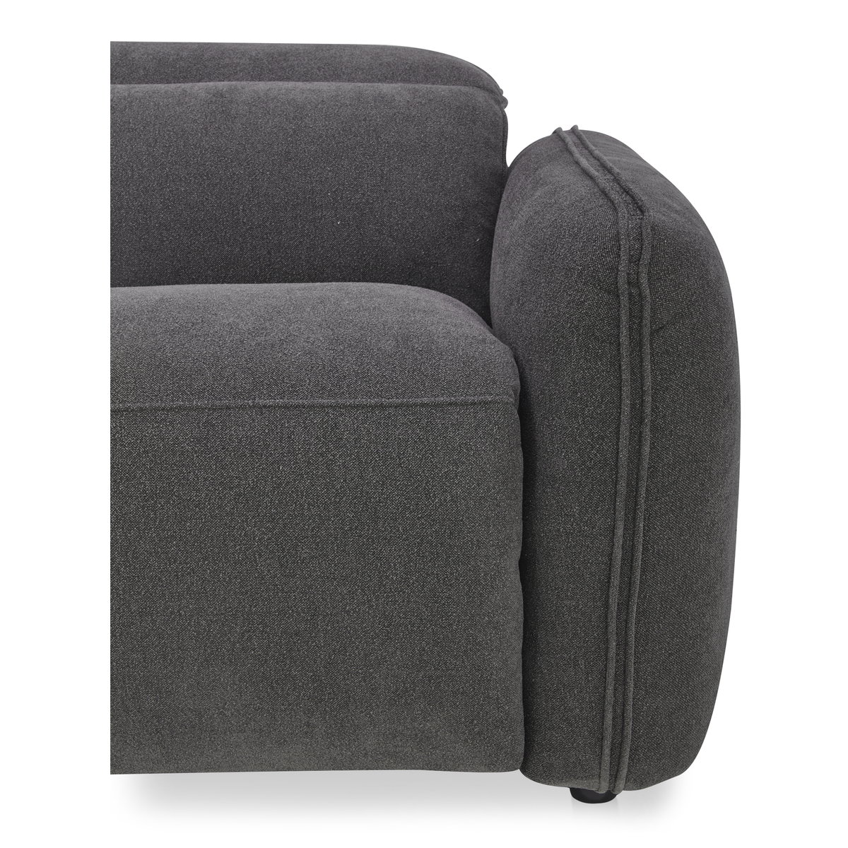 Eli Power Recliner Chair Dusk Grey, Accent Chair by Moe's Home, 41.5" width x 30" height x 43" depth View 7
