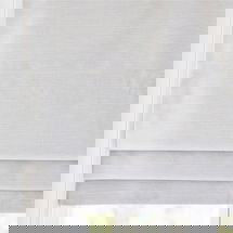 Online Designer Bedroom Cotton Linen Roman Shade, 44"x64", Grey