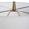 Mendell Moss Green Table Lamp, by Uttermost, 1'8" width x 3'3.5" height x 1'8" depth thumbnail 7