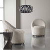 Thales Black Geometric 3 Light Pendant, by Uttermost, 22" width x 13" height x 22" depth thumbnail 2