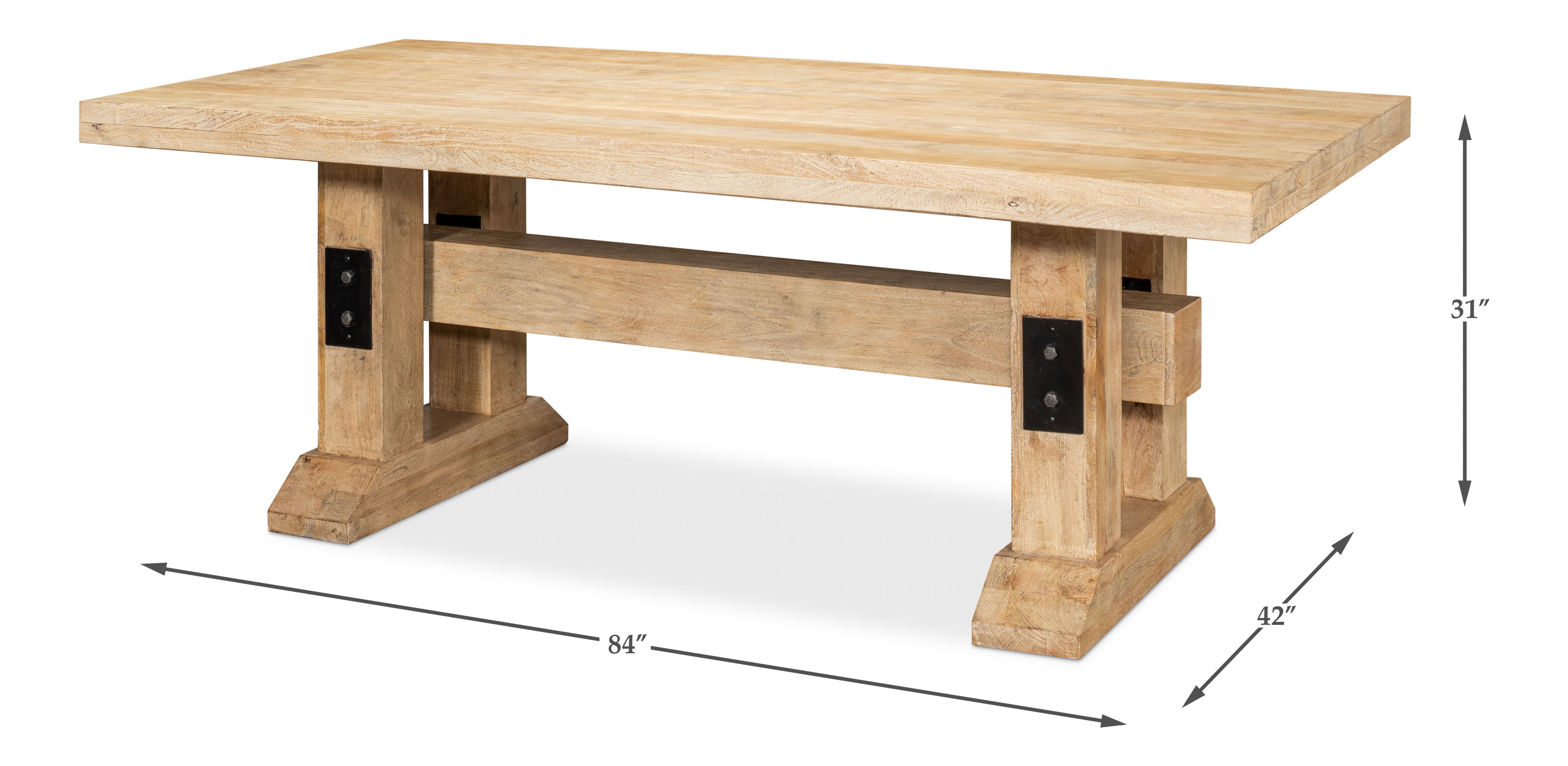 Stoltman Pedestal Dining Table large image 