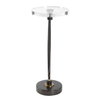 Waveney Bronze Drink Table, Side & End Table by Uttermost, 11.5" width x 24" height x 11.5" depth thumbnail 7
