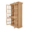 Raymond Tall Cabinet Natural, Cabinets & Sideboard by Moe's Home, 48" width x 83" height x 21" depth thumbnail 2