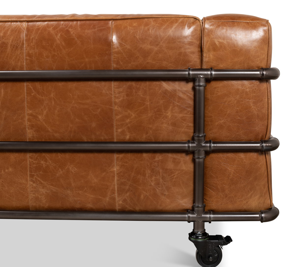 Antwerp Sofa, by Sarreid, 3'4" length x 8'6" width x 2'4" height View 6