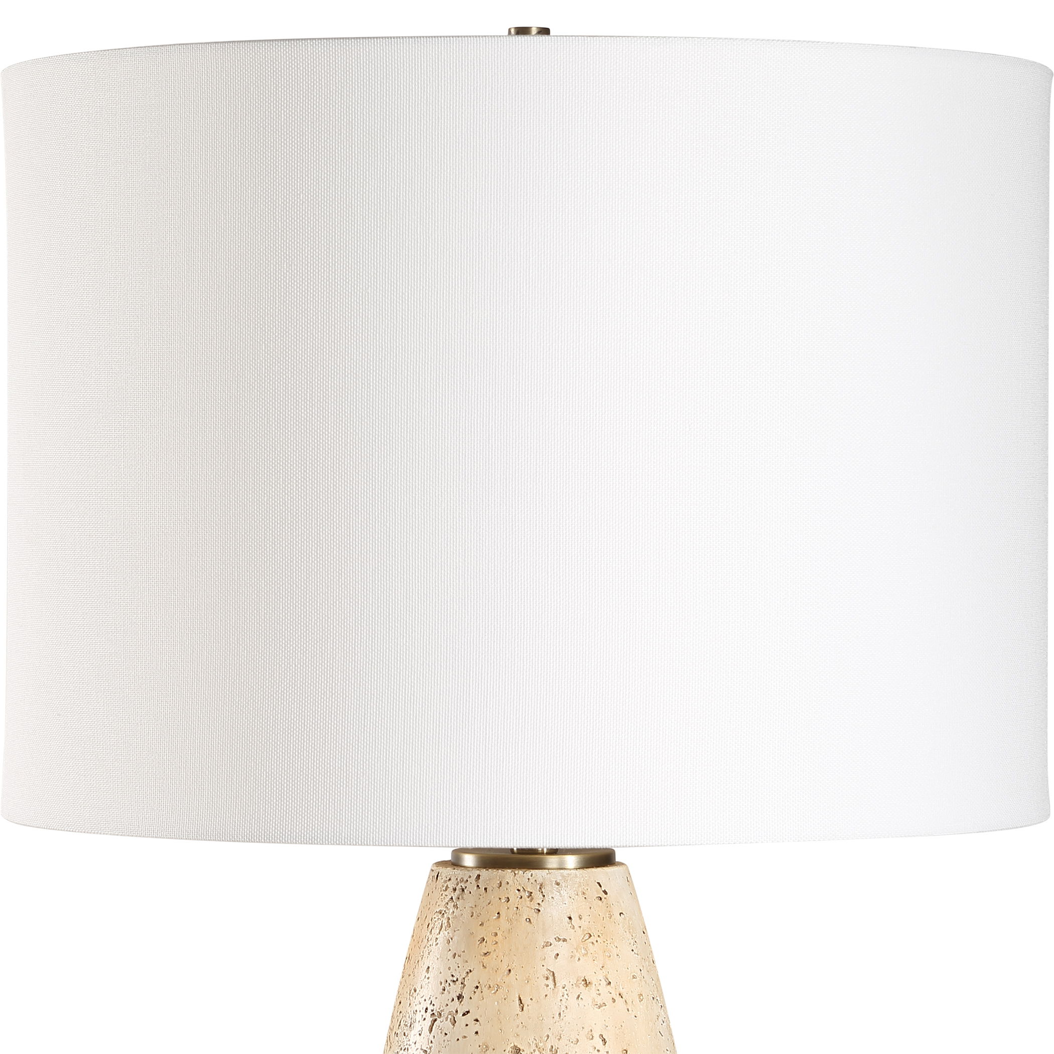 Maury Travertine Table Lamp large image 