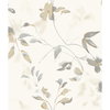 Linden Flower Tan Wallpaper, by York Wall, 33' length x 1'8.5" width x 0.02" depth thumbnail 1
