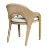 Kavali Outdoor Wicker Dining Armchair, Outdoor Chair by Uttermost, 1'11.5" width x 2'8" height x 2'1.25" depth thumbnail 9