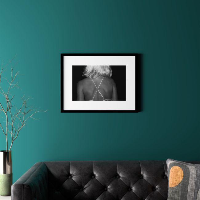 Online Designer Combined Living/Dining X with Black Frame 24.5"x18.75