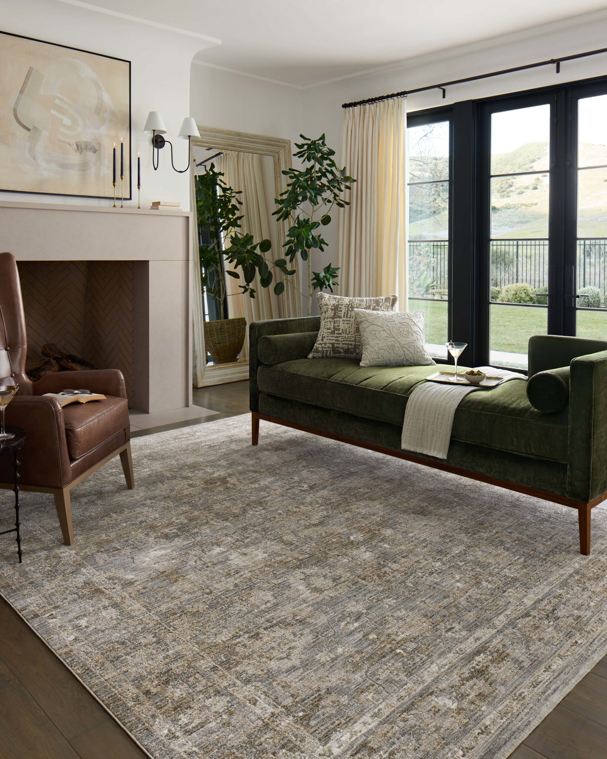Loloi Tabitha Rug, 2' length x 3'4" width View 2