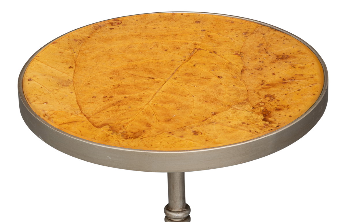 Carolina Leaf Table, by Sarreid, 1'2" length x 1'2" width x 2' height View 6