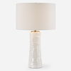 Pavlova Glossy White Table Lamp thumbnail 0