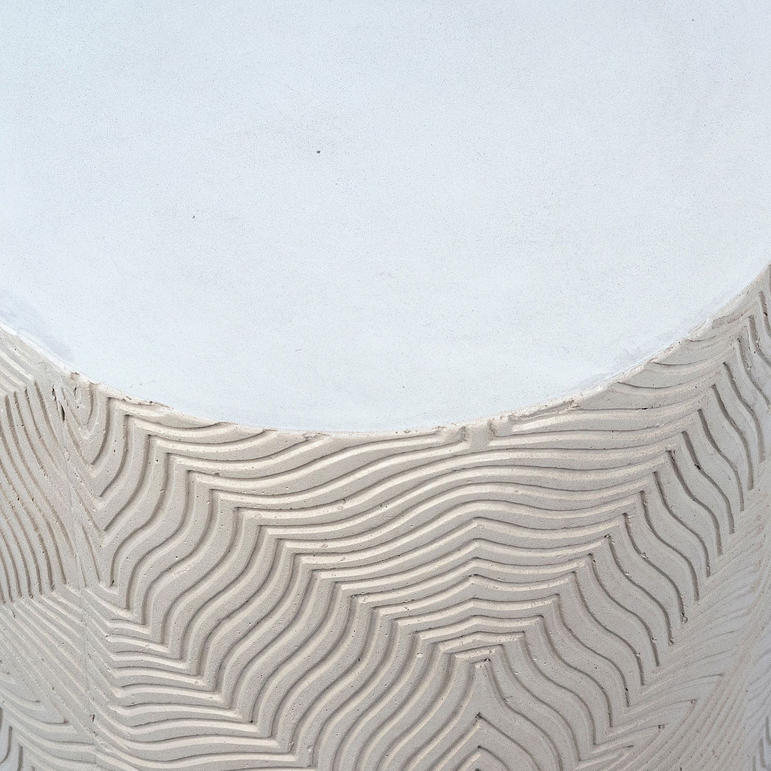 Tarita Outdoor Side Table, Side & End Table by Dovetail, 14" width x 17" height x 14" depth View 3