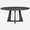 Pulsar Round Gray Walnut Dining Table, by Uttermost, 60" width x 30" height x 44" depth thumbnail 1