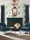 Enchanted Fern Blue & Green Wallpaper thumbnail 2