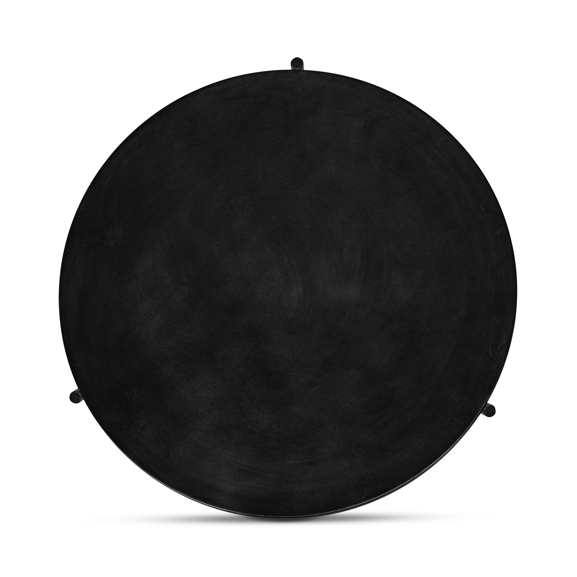 Mendez Outdoor Coffee Table Black, by Moe's Home, 36" width x 15.75" height x 36" depth View 4