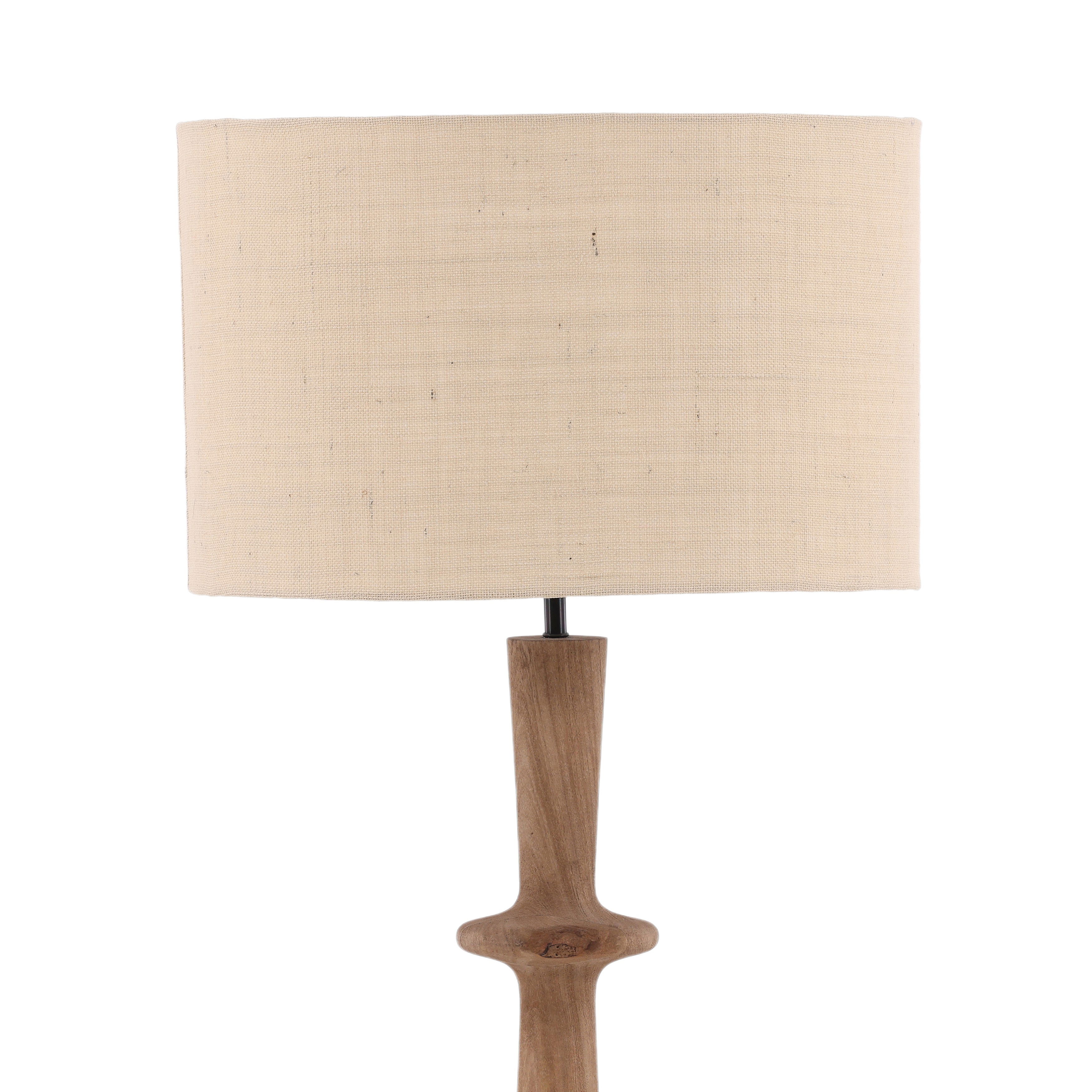 Corrina Floor Lamp Dark Natural large image 