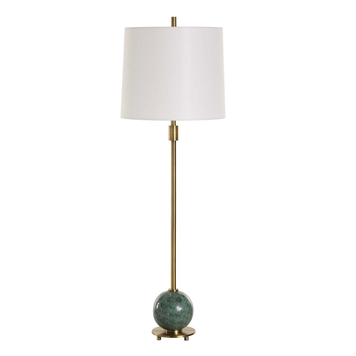 Bledel Brass Buffet Lamp, Table Lamp by Uttermost, 12" width x 36.25" height x 12" depth View 5