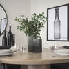 Dawn Tall Smokey Black Glass Vase thumbnail 4
