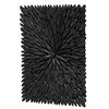 Bahama Black Wood Wall Decor, Sculptural Wall Art by Uttermost, 39.37" width x 29.5" height x 1.4" depth thumbnail 6