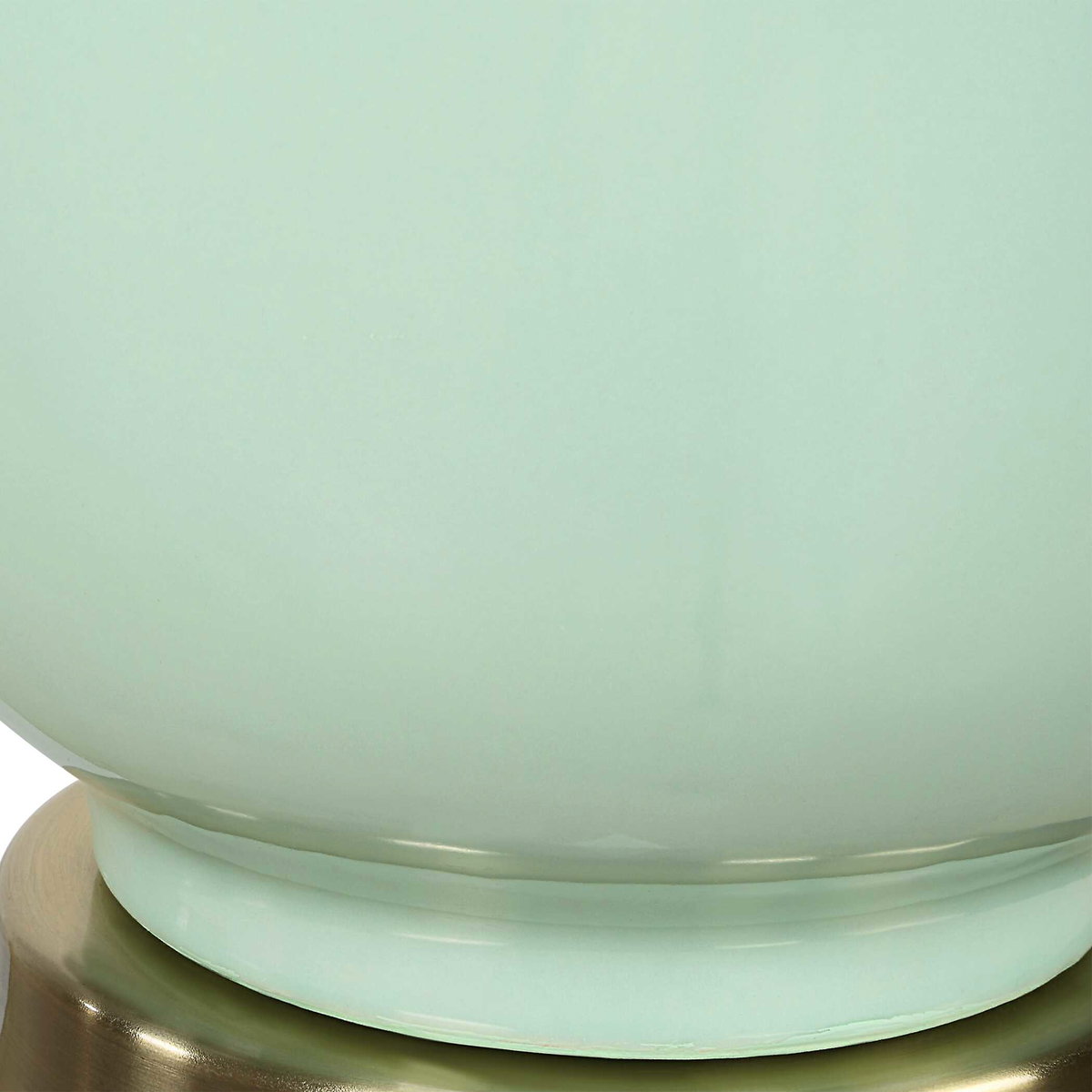 Kyla Mint Green Table Lamp, by Uttermost, 18" width x 30" height x 18" depth View 7