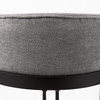 Hollyfield Low Back 28.7in Seat Bar Stool | II Gray Fabric with Counter, Counter & Bar Stool by Mercana, 20.5" length x 19.7" width x 28.7" height thumbnail 13