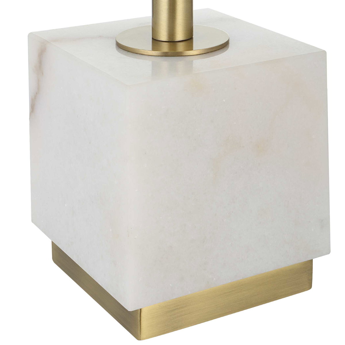 Escort Brass Buffet Lamp, Floor Lamp by Uttermost, 9" width x 37" height x 9" depth View 7